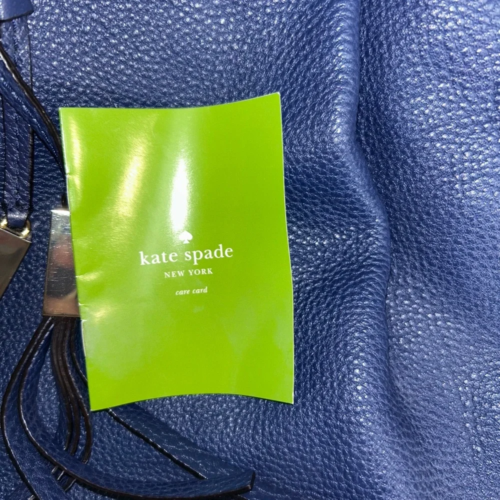 Kate Spade Wilder Grey Street Large Pebble Backpack - Picture 7 of 7